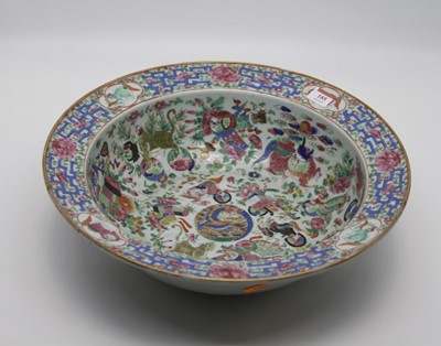 Lot 185 - A 19th Century Chinese Famile Rose porcelain...