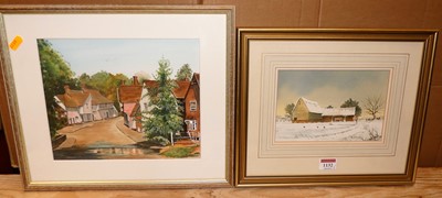 Lot 1132 - Donald Clive Wincup (1934-2015) - Winter scene,...