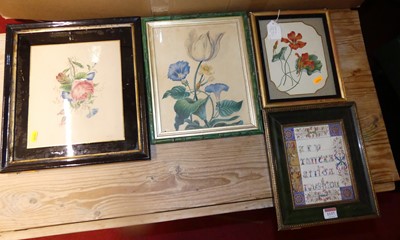 Lot 1137 - Mid-19th century English school - Nasturtiums,...