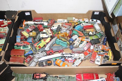 Lot 1520 - One box of playworn diecast vehicles from...