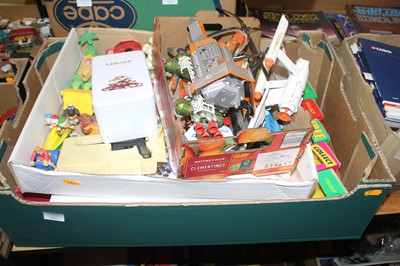 Lot 1523 - Two boxes of collectible toys to include...