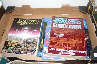 Lot 1524 - One box of mainly Star Trek related emphemera...