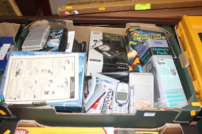 Lot 1531 - One box of various bygone games & accessories...