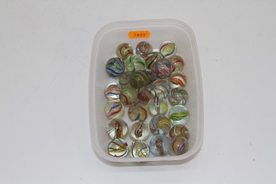 Lot 563 - A collection of Victorian marbles