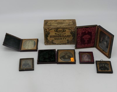 Lot 568 - A collection of Victorian photographic...