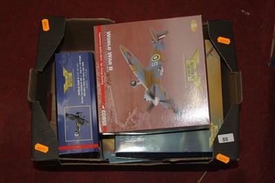 Lot 1547 - One box of various Corgi Aviation Archive...