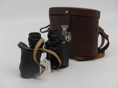 Lot 595 - A pair of Carl Zeiss Jena binoculars, cased