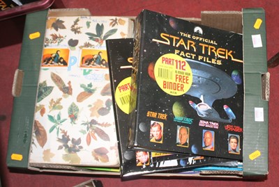 Lot 1538 - Two boxes of sci-fi related emphemera...