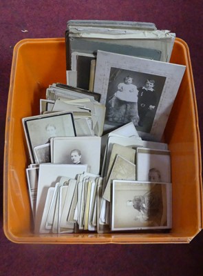 Lot 646 - A collection of Victorian cabinet cards