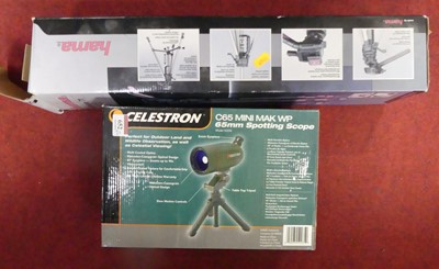 Lot 652 - A Celestron C65 mini spotting telescope,...