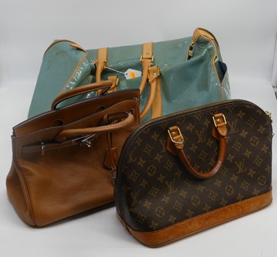 Lot 653 - A collection of designer bags after Hermes and...