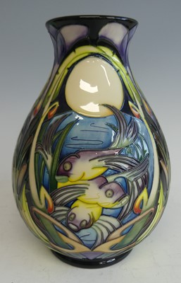 Lot 72 - A contemporary Moorcroft pottery vase in the...