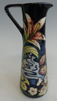 Lot 67 - A contemporary Moorcroft pottery ewer in the...