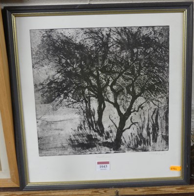 Lot 1043 - M Mitchell, 20th century, Hawthorn, lithograph,...