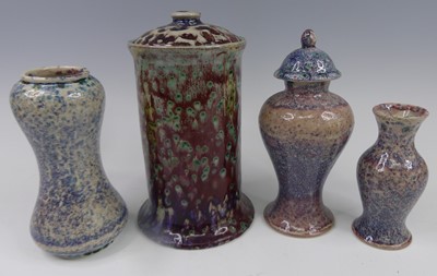 Lot 45 - A collection of Cobridge Stoneware Ruskinware...