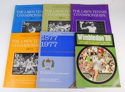Lot 1277 - A collection of five Wimbledon The Lawn Tennis...