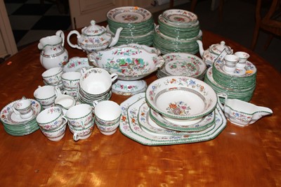 Lot 4046 - A Copeland Spode dinner service, in the...
