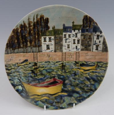 Lot 3 - A Cobridge Stoneware year plate for...