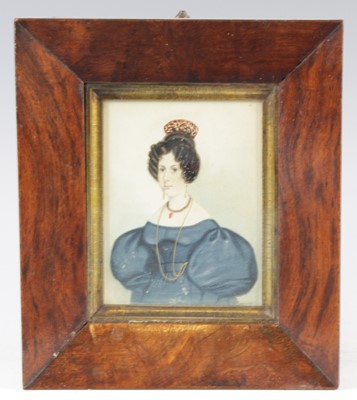 Lot 4259 - W Goose - half-length bust portrait of a...