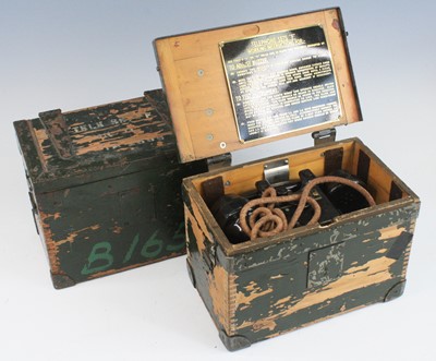 Lot 551 - A General Electric Company military field...