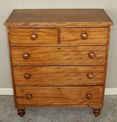 Lot 4401 - A Victorian satinwood and stained pine...