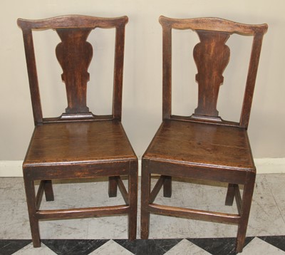 Lot 4385 - A pair of early 19th century provincial oak...