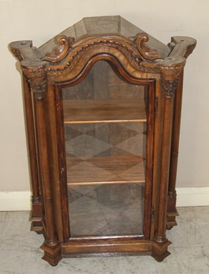 Lot 4425 - An 18th century provincial Italian carved oak...