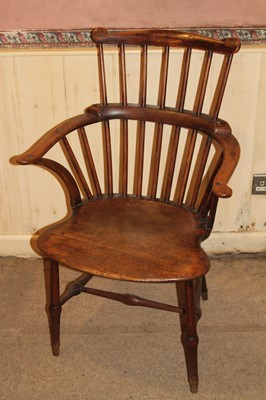 Lot 4384 - An early 19th century provincial elm and beech...