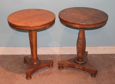 Lot 4433 - An early Victorian birch circular fixed top...