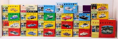 Lot 758 - 23 boxed Vanguards 1/43 scale diecasts to...