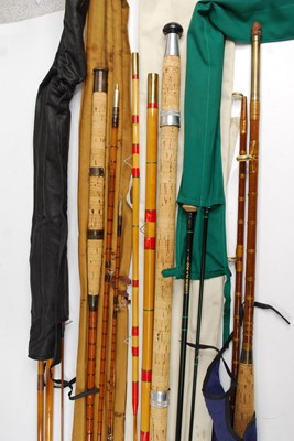 Lot 871 - A Hardy Palakona cane 9' 4" three piece fly...