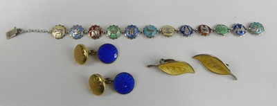 Lot 200 - A collection of Scandinavian jewellery, to...