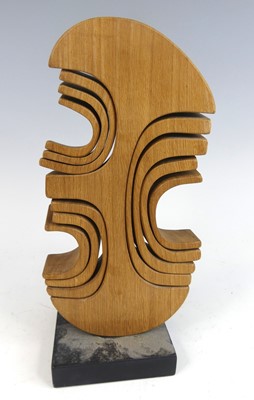 Lot 298 - John Spielman (b.1944) - a carved teak...