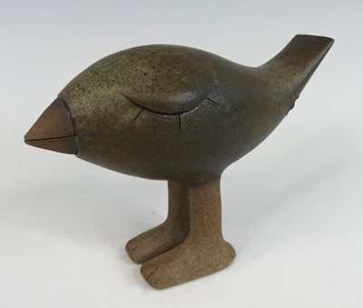 Lot 134 - A contemporary studio pottery stylised model...