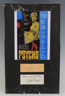 Lot 1199 - Psycho, (1960), Anthony Perkins (Norman Bates)...