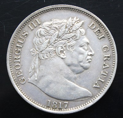 Lot 2173 - Great Britain, 1817 half crown, George III...