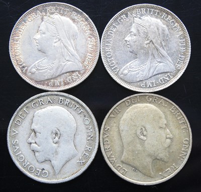Lot 2177 - Great Britain, 1900 shilling, Victoria veiled...