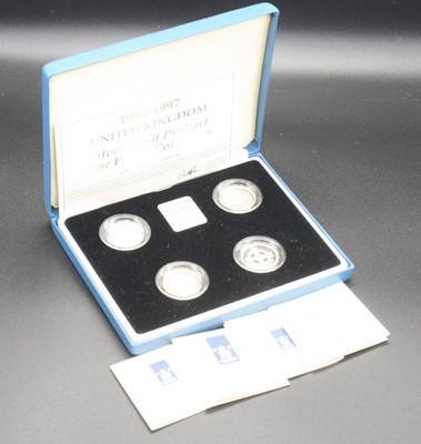 Lot 2181 - United Kingdom, Royal Mint 1994-1997 silver...