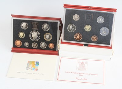 Lot 2183 - United Kingdom, 1998 Deluxe proof set, boxed...