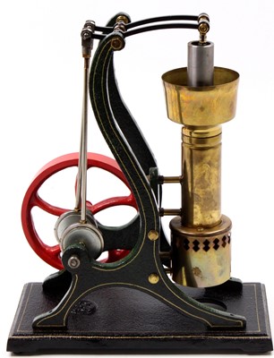 Lot 15 - Roland Reichelt vertical hot air engine,...