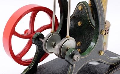 Lot 15 - Roland Reichelt vertical hot air engine,...