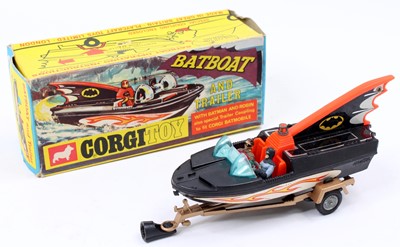 Lot 1183 - Corgi Toys No. 107 Batboat And Trailer, 1st...