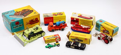 Lot 1148 - A collection of Dinky and Corgi Toys in...