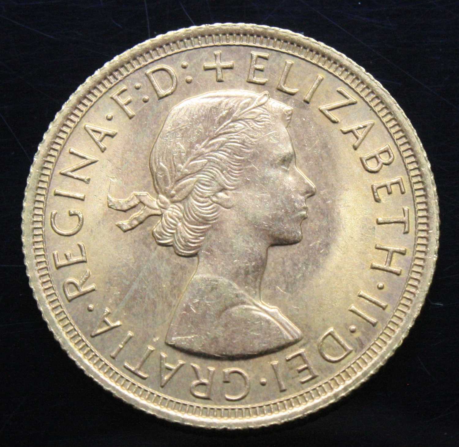 Lot 2011 - Great Britain, 1965 gold full sovereign,...