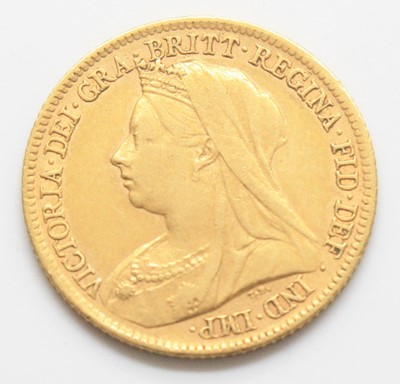 Lot 2024 - Great Britain, 1898 gold half sovereign,...