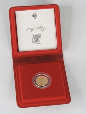 Lot 2031 - Great Britain, 1980 gold proof half sovereign,...