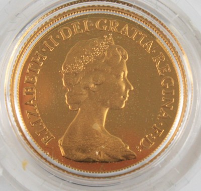Lot 2034 - Great Britain, 1980 gold proof full sovereign,...