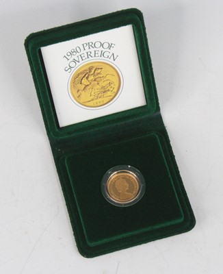Lot 2035 - Great Britain, 1980 gold proof full sovereign,...