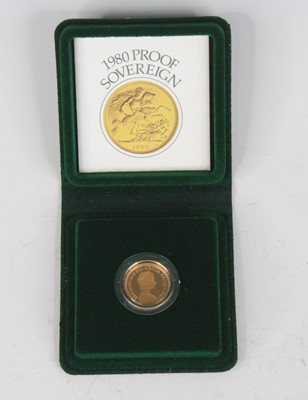 Lot 2036 - Great Britain, 1980 gold proof full sovereign,...