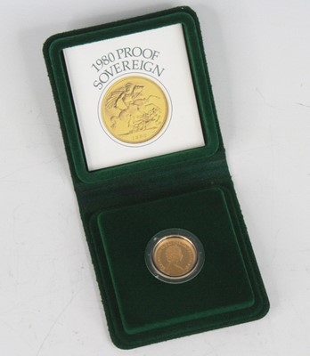 Lot 2037 - Great Britain, 1980 gold proof full sovereign,...